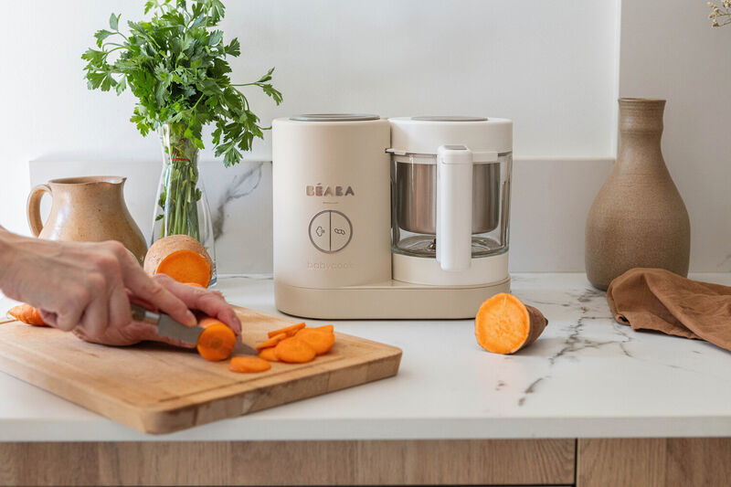 BEABA - Robot cuiseur Babycook Neo® - Terre d'argile