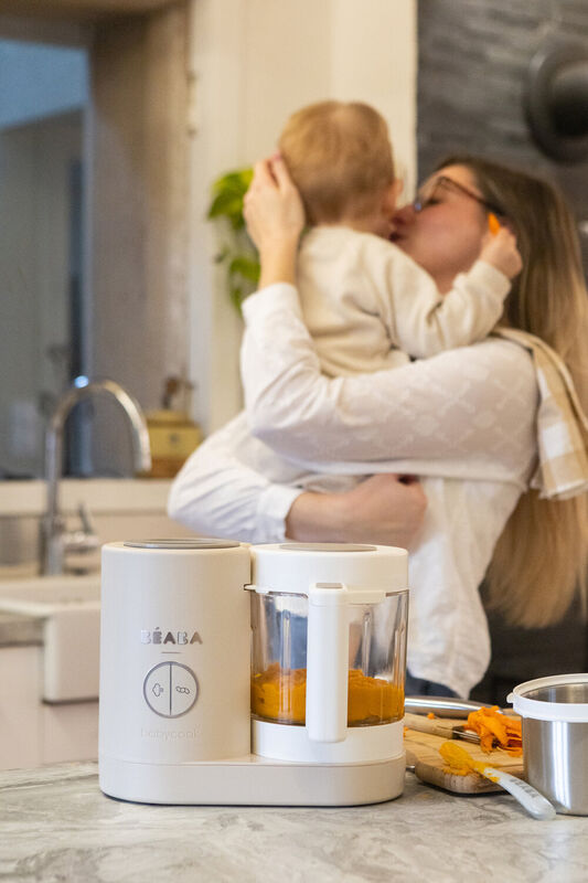 BEABA - Robot cuiseur Babycook Neo® - Terre d'argile