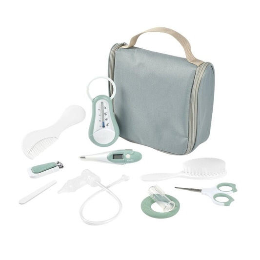 Trousse de toilette pour bébé avec 10 accessoires - BEABA