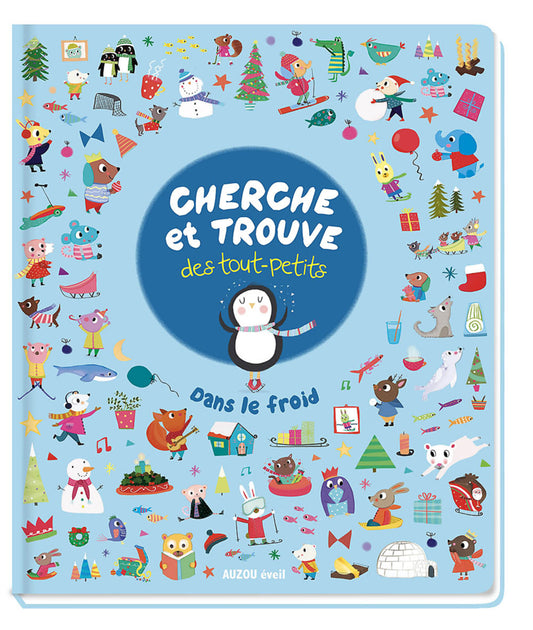AUZOU - Livre cherche et trouve des tout petits - Dans le froid