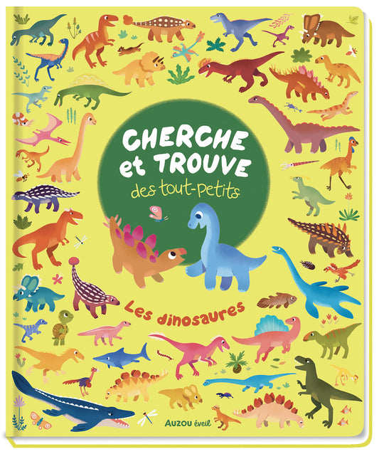 AUZOU - Livre cherche et trouve des tout petits - Les dinosaures
