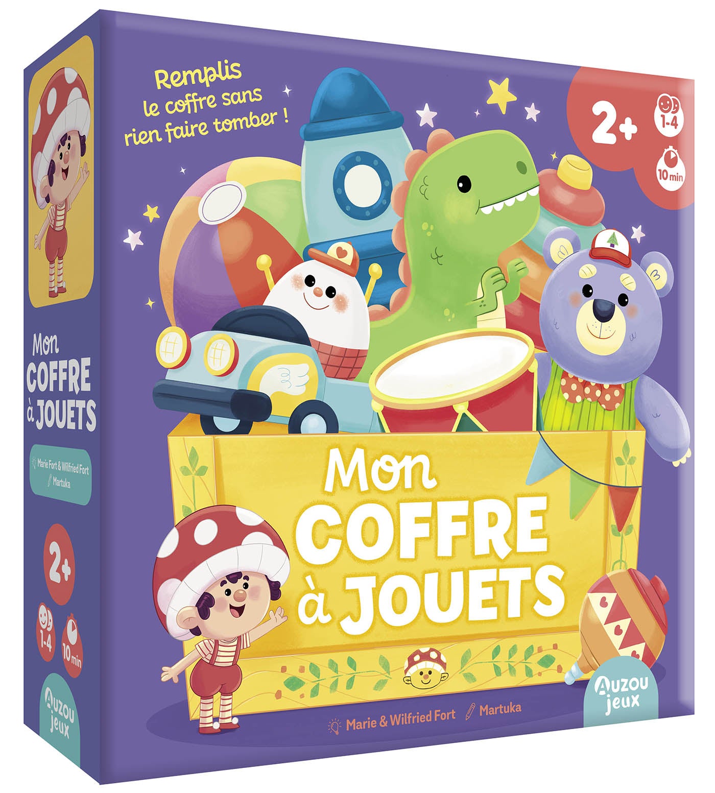 AUZOU - Grand jeu "Mon coffre à jouets"