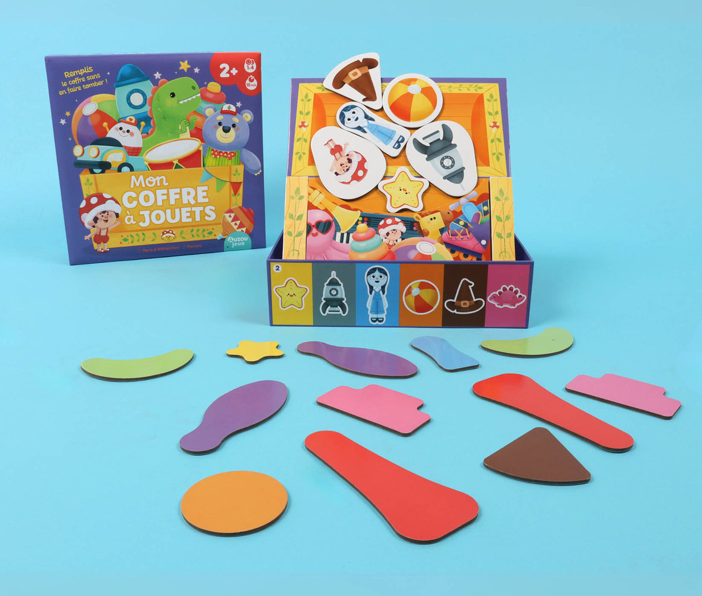 AUZOU - Grand jeu "Mon coffre à jouets"