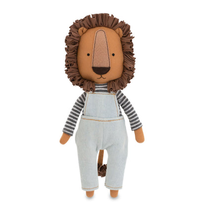 Peluche en coton, Cotti Motti, Simon le Lion (30 cm) - ORANGE TOYS