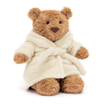 Ours Bartholomew en peignoir - JELLYCAT