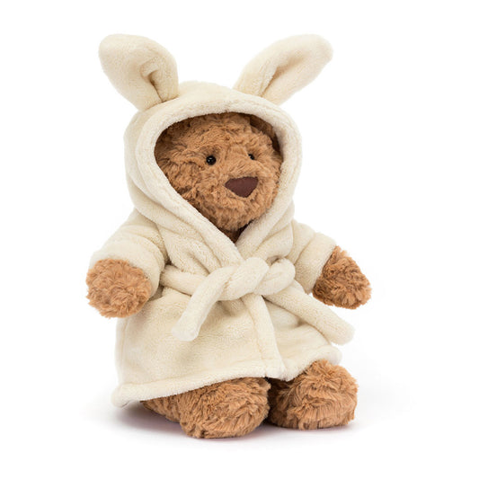 Ours Bartholomew en peignoir - JELLYCAT