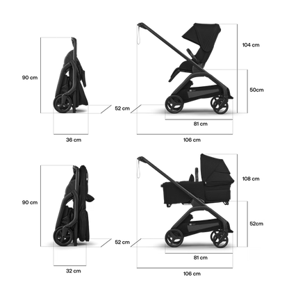 BUGABOO - Poussette DRAGONFLY Plus