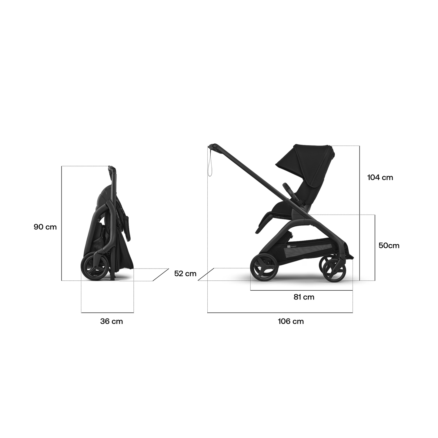 BUGABOO - Poussette DRAGONFLY Plus