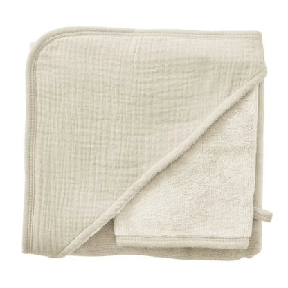 Cape de bain + gant plusieurs couleurs - BB&CO