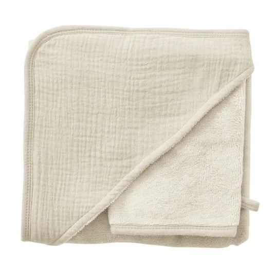 Cape de bain + gant plusieurs couleurs - BB&CO
