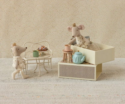Jumeaux Royaux, Petit(e) sœur & frère souris dans leur boîte assortie - MAILEG