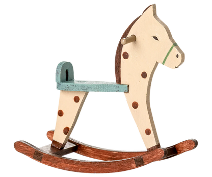 Cheval à bascule, Souris - A pois - MAILEG