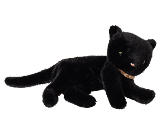 Peluche chaton endormi, Medium - Noir - MAILEG