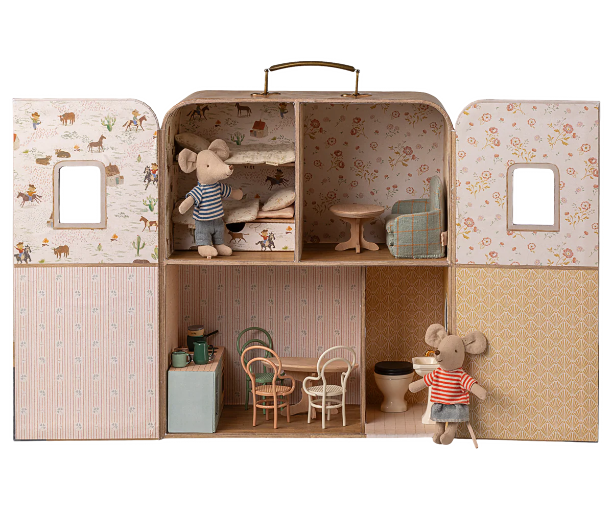 Maison SuitCasa, Petite sœur et petit frère souris - MAILEG