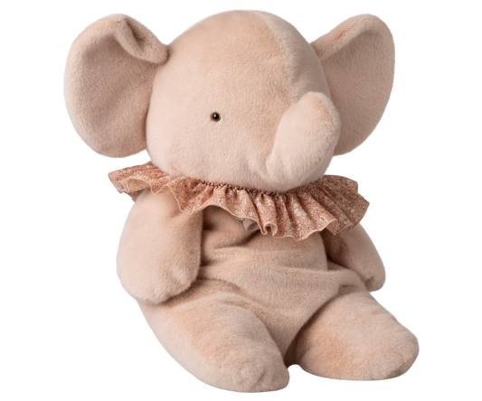 Peluche Eléphant, Grand - Poudre - MAILEG