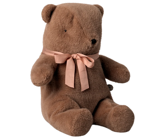 MAILEG - Peluche ours Teddy bear, Medium - Marron clair