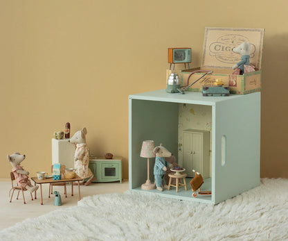Grand-mère & Grand-père souris dans leur boîte à cigares - MAILEG