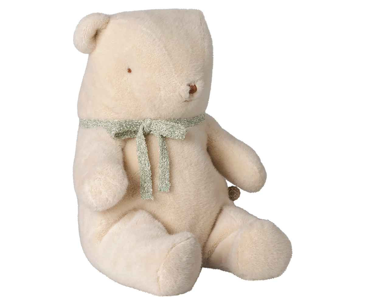 MAILEG - Peluche ours, Medium - Blanc cassé