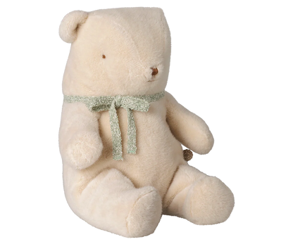MAILEG - Peluche ours, Medium - Blanc cassé