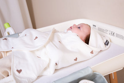 CHILDHOME - Cape De Bain + Gant Coeurs