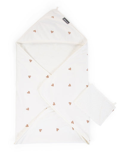 CHILDHOME - Cape De Bain + Gant Coeurs