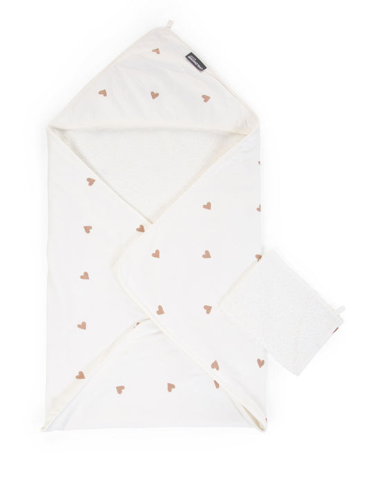 CHILDHOME - Cape De Bain + Gant Coeurs