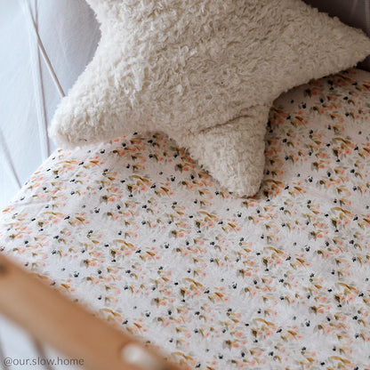 Draps housse pour lit KIMI 60X120 cm - CHARLIE CRANE