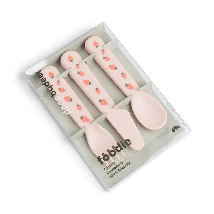 Set de 3 couverts rose - DONE BY DEER