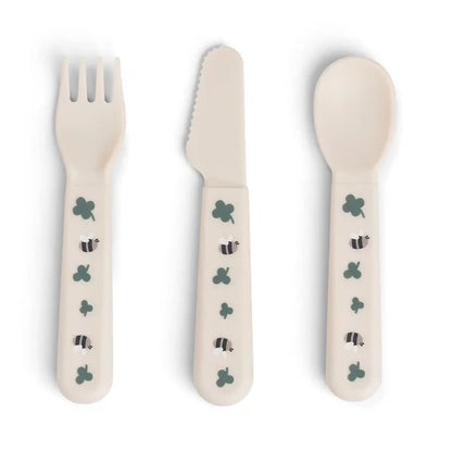 Set de 3 couverts vert - DONE BY DEER
