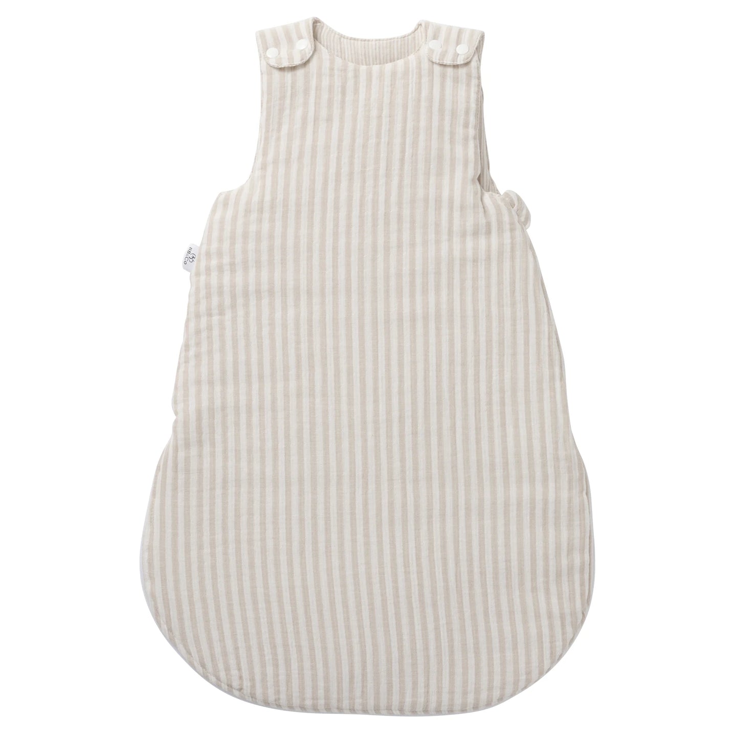 Gigoteuse ouatinée en gaze de coton rayé - BB&CO