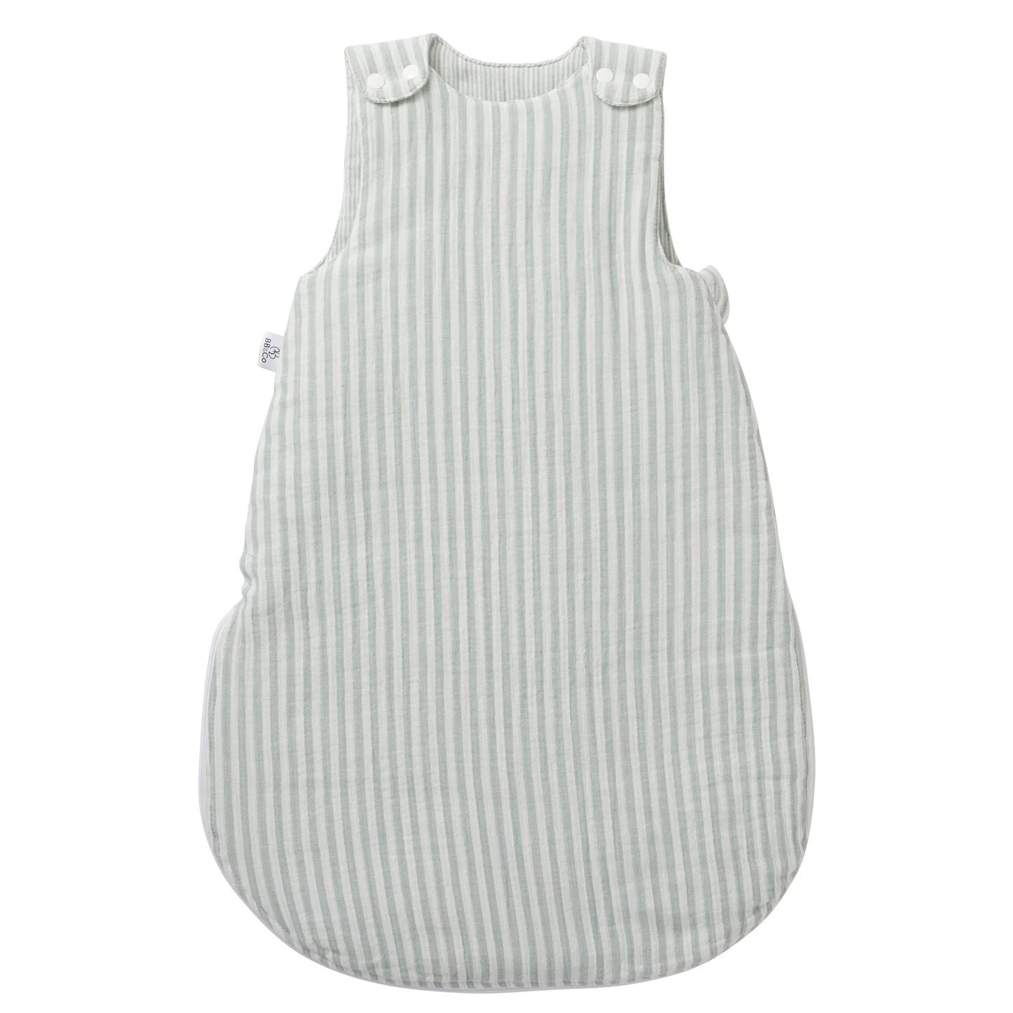 Gigoteuse ouatinée en gaze de coton rayé - BB&CO