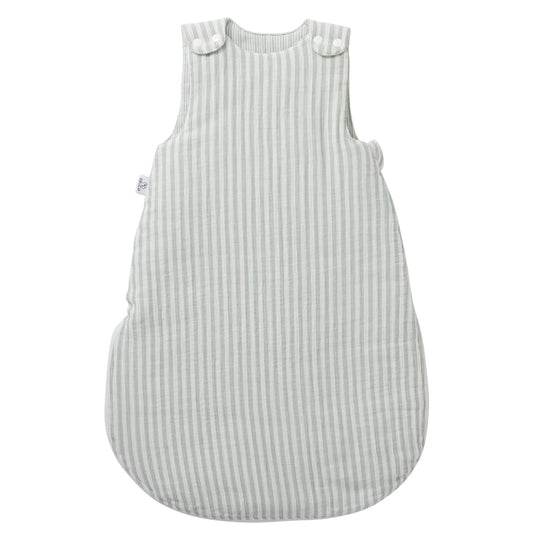 Gigoteuse ouatinée en gaze de coton rayé - BB&CO
