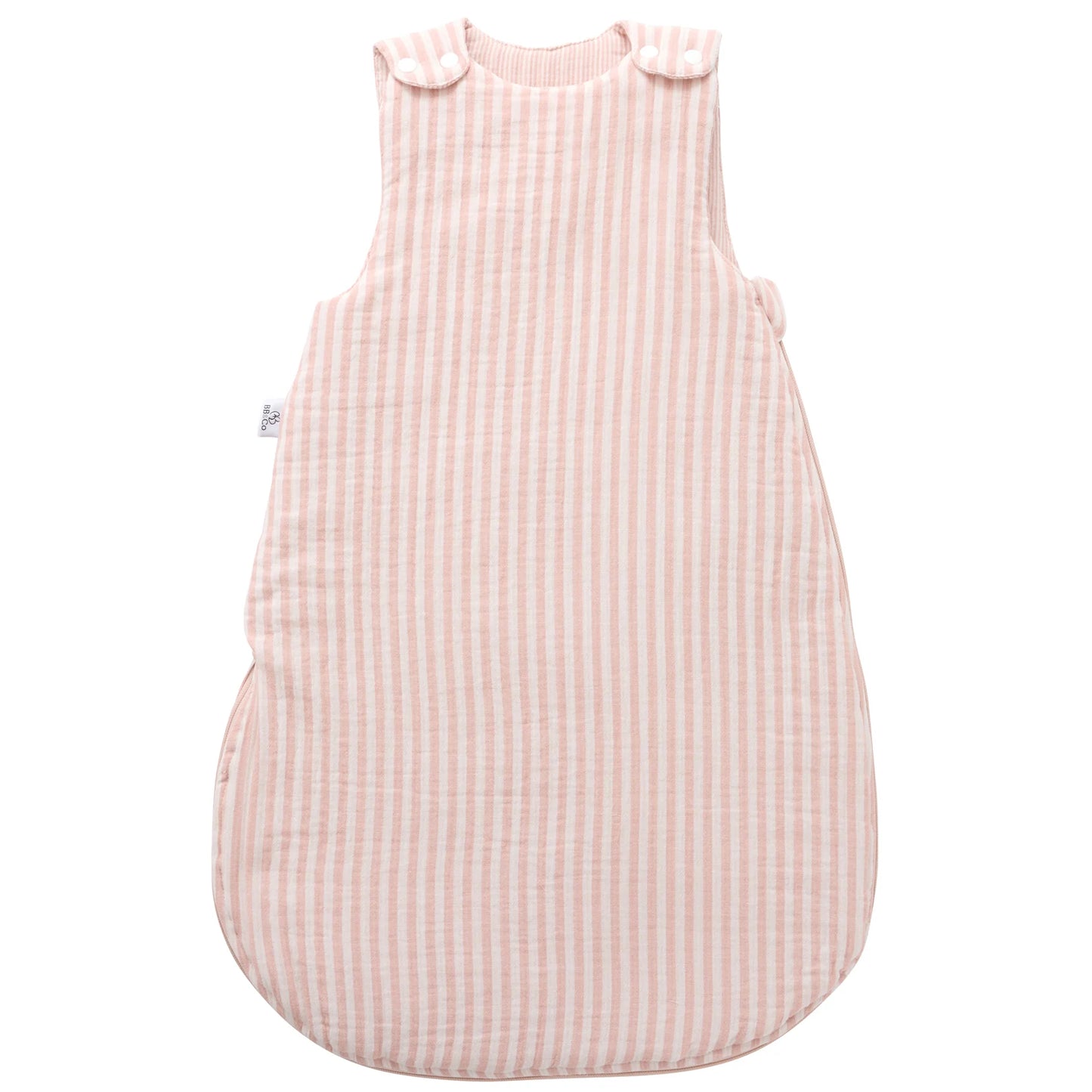 Gigoteuse ouatinée en gaze de coton rayé - BB&CO
