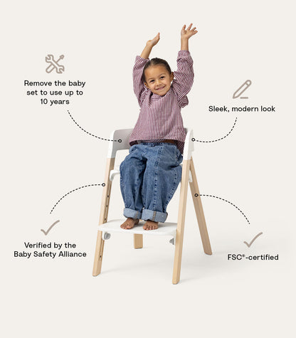 Chaise haute Steps - STOKKE