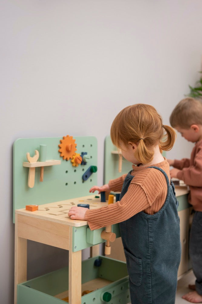 Etabli de bricolage en bois - TRIXIE