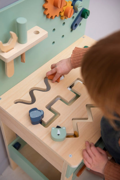 Etabli de bricolage en bois - TRIXIE