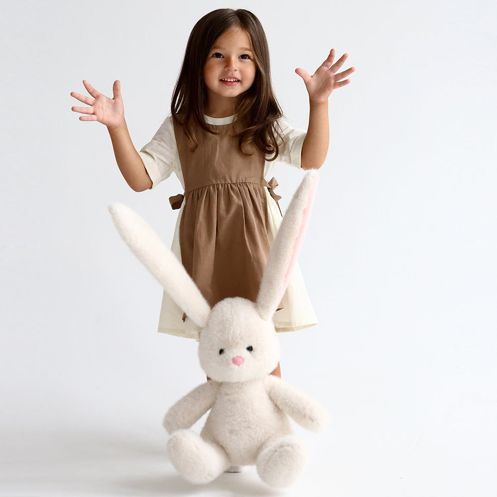 Peluche, la plus douce, Mon Lapin (30 cm) - ORANGE TOYS