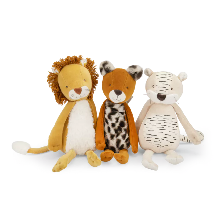 MOULIN ROTY - Poupée léopard Taïgo Dans la forêt Mawa