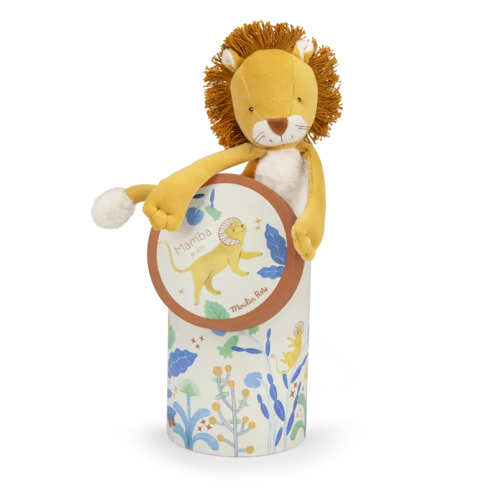 MOULIN ROTY - Poupée lion Mamba Dans la forêt Mawa