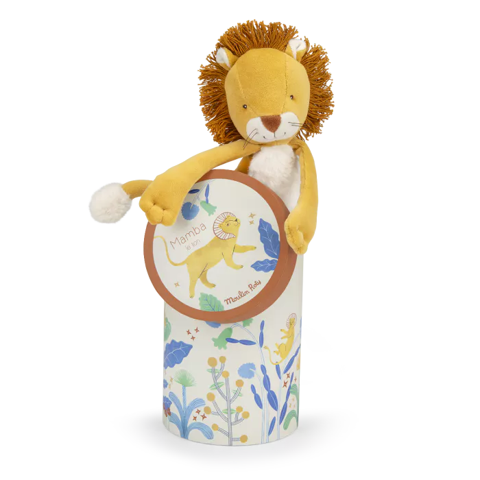 MOULIN ROTY - Poupée lion Mamba Dans la forêt Mawa