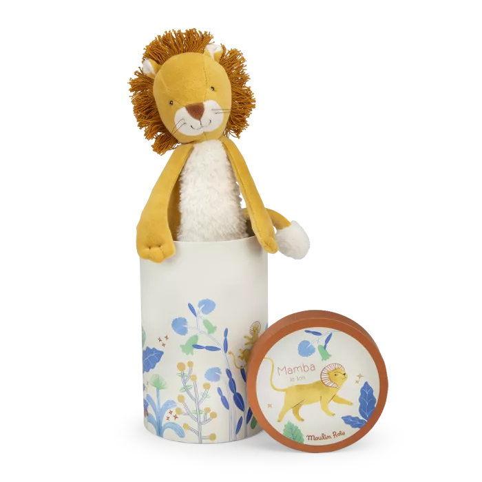 MOULIN ROTY - Poupée lion Mamba Dans la forêt Mawa