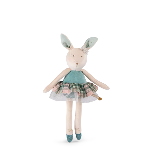 MOULIN ROTY - Peluche Lapin Bleu La petite école de danse
