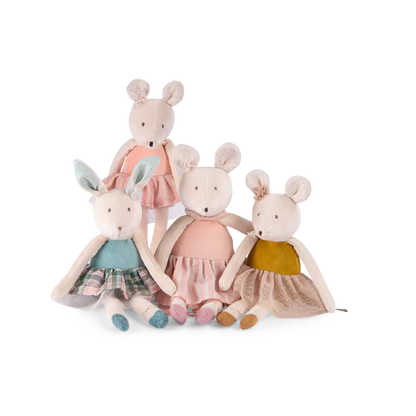 MOULIN ROTY - Peluche Lapin Bleu La petite école de danse
