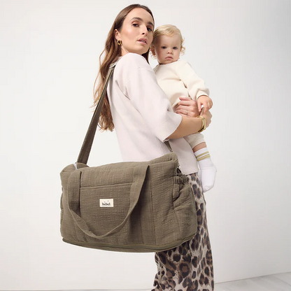 Sac à langer 24H/48H Kaki - BEBEL