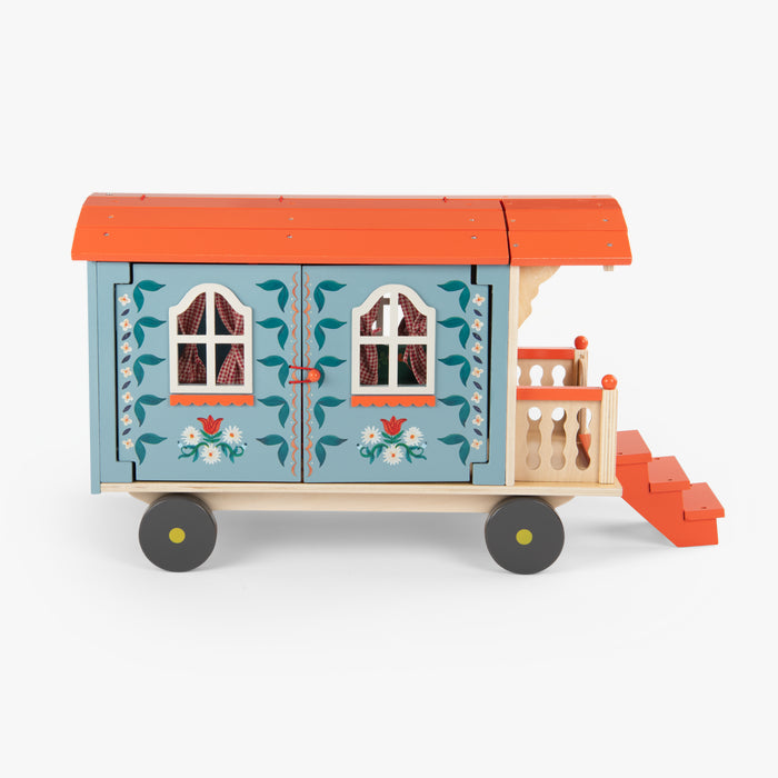 MOULIN ROTY - Les Minouchkas - Roulotte en bois