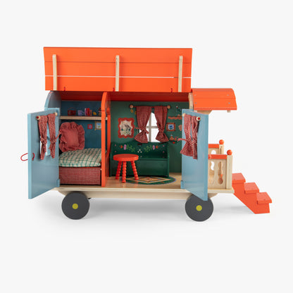MOULIN ROTY - Les Minouchkas - Roulotte en bois