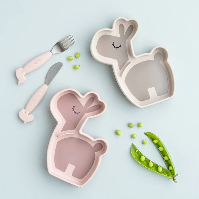Assiette silicone avec ventouse  Lalee - DONE BY DEER