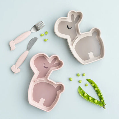 Assiette silicone avec ventouse  Lalee - DONE BY DEER