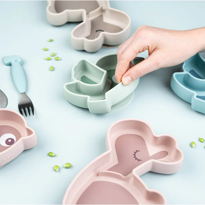 Assiette silicone avec ventouse  Lalee - DONE BY DEER