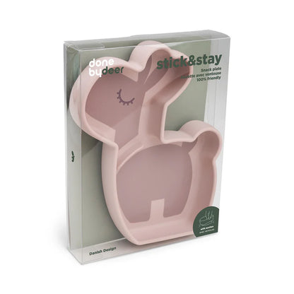 Assiette silicone avec ventouse  Lalee - DONE BY DEER